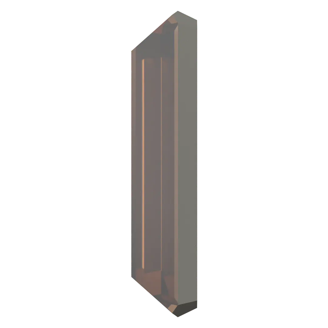 Serinity Hotfix Flat Back Crystals Baguette (2510) Light Smoked Topaz - Bluestreak Crystals