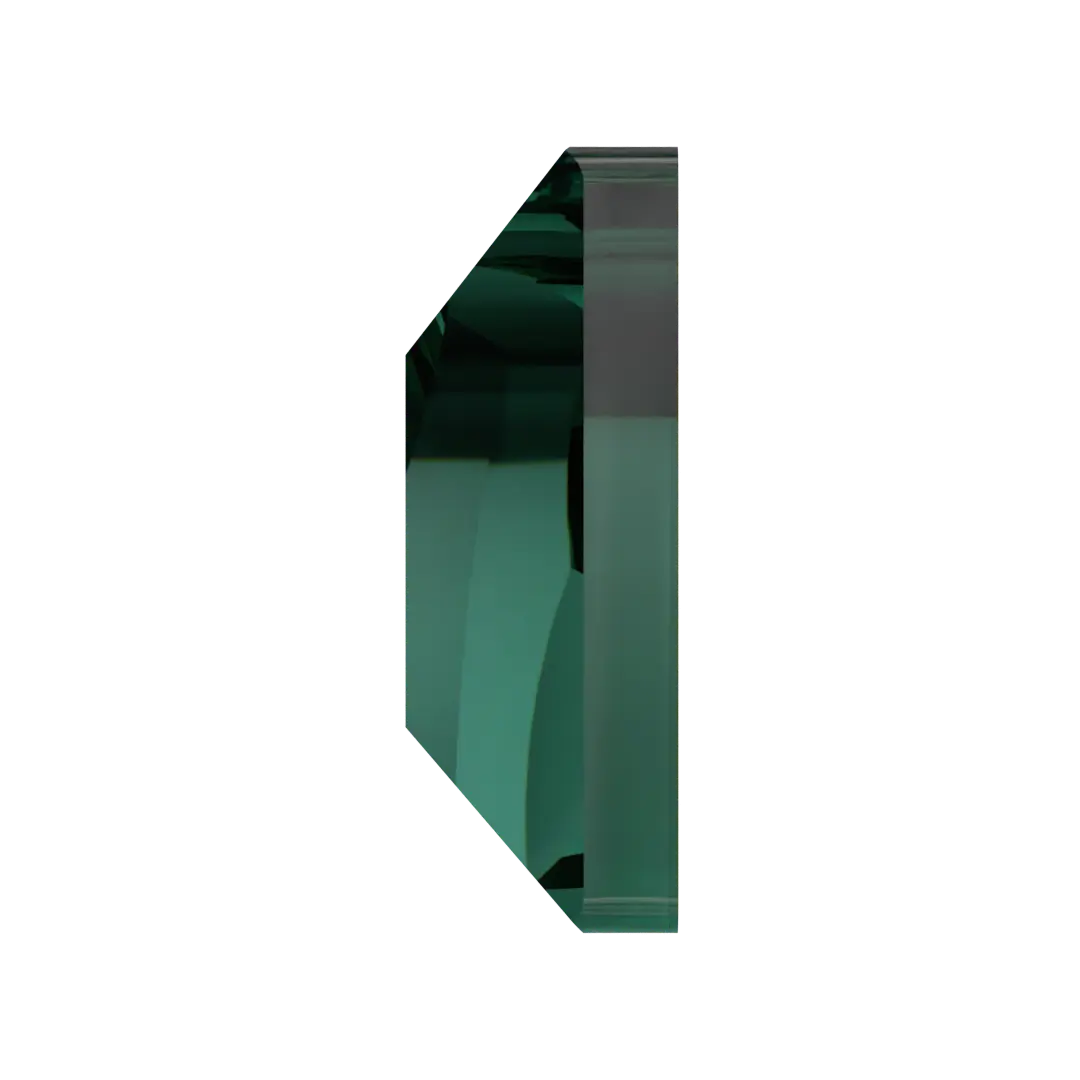 Serinity Hotfix Flat Back Crystals Connector (2715) Emerald - Bluestreak Crystals