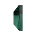 Serinity Hotfix Flat Back Crystals Connector (2715) Emerald - Bluestreak Crystals
