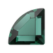 Serinity Hotfix Flat Back Crystals Connector (2715) Emerald - Bluestreak Crystals