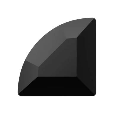 Serinity Hotfix Flat Back Crystals Connector (2715) Jet - Bluestreak Crystals