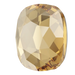 Serinity Hotfix Flat Back Crystals Cushion (2471) Crystal Golden Shadow - Bluestreak Crystals