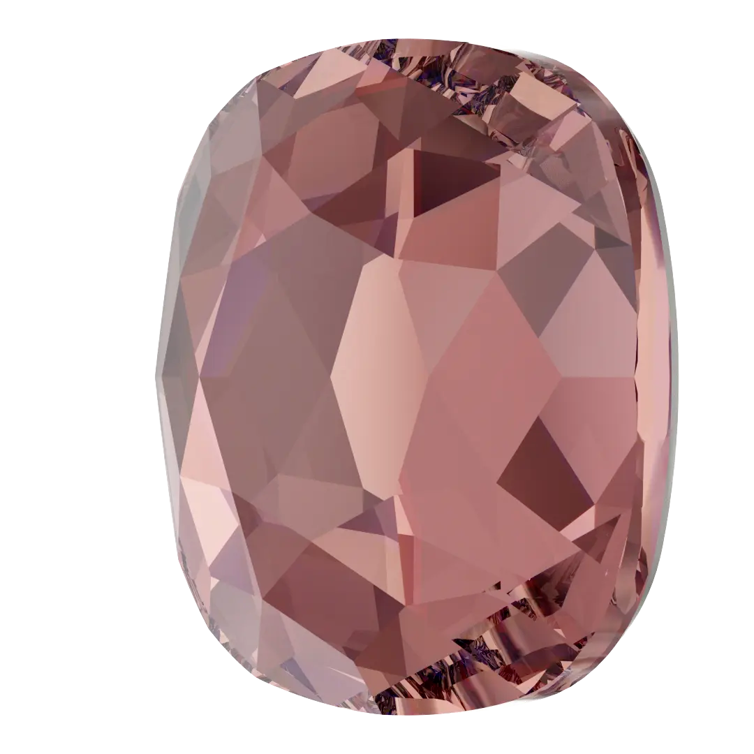 Serinity Hotfix Flat Back Crystals Cushion (2471) Vintage Rose - Bluestreak Crystals
