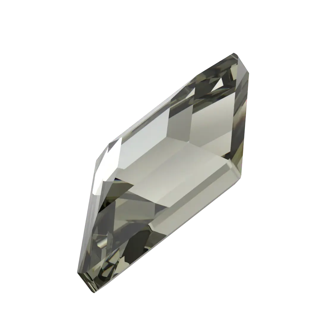 Serinity Hotfix Flat Back Crystals Diamond (2773) Black Diamond - Bluestreak Crystals