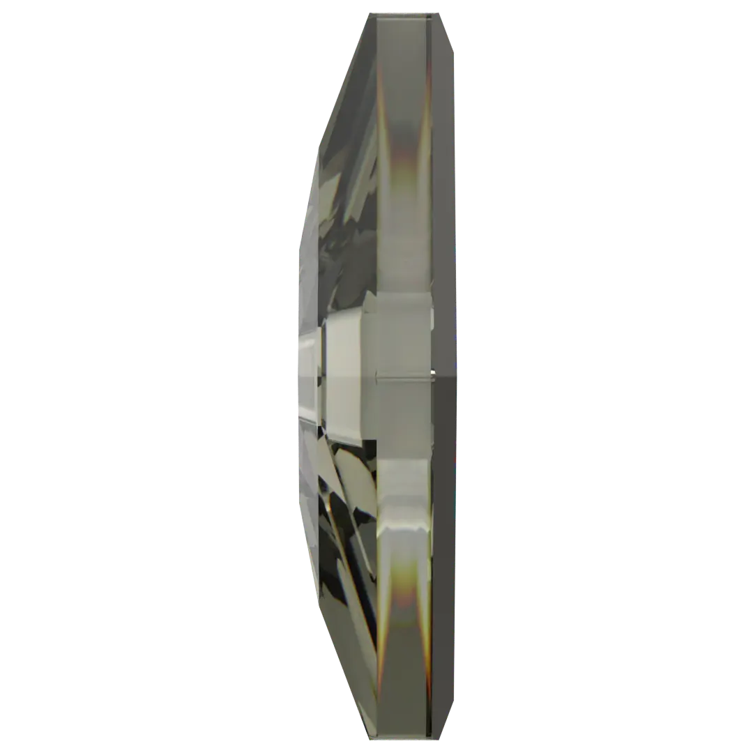 Serinity Hotfix Flat Back Crystals Diamond (2773) Black Diamond - Bluestreak Crystals