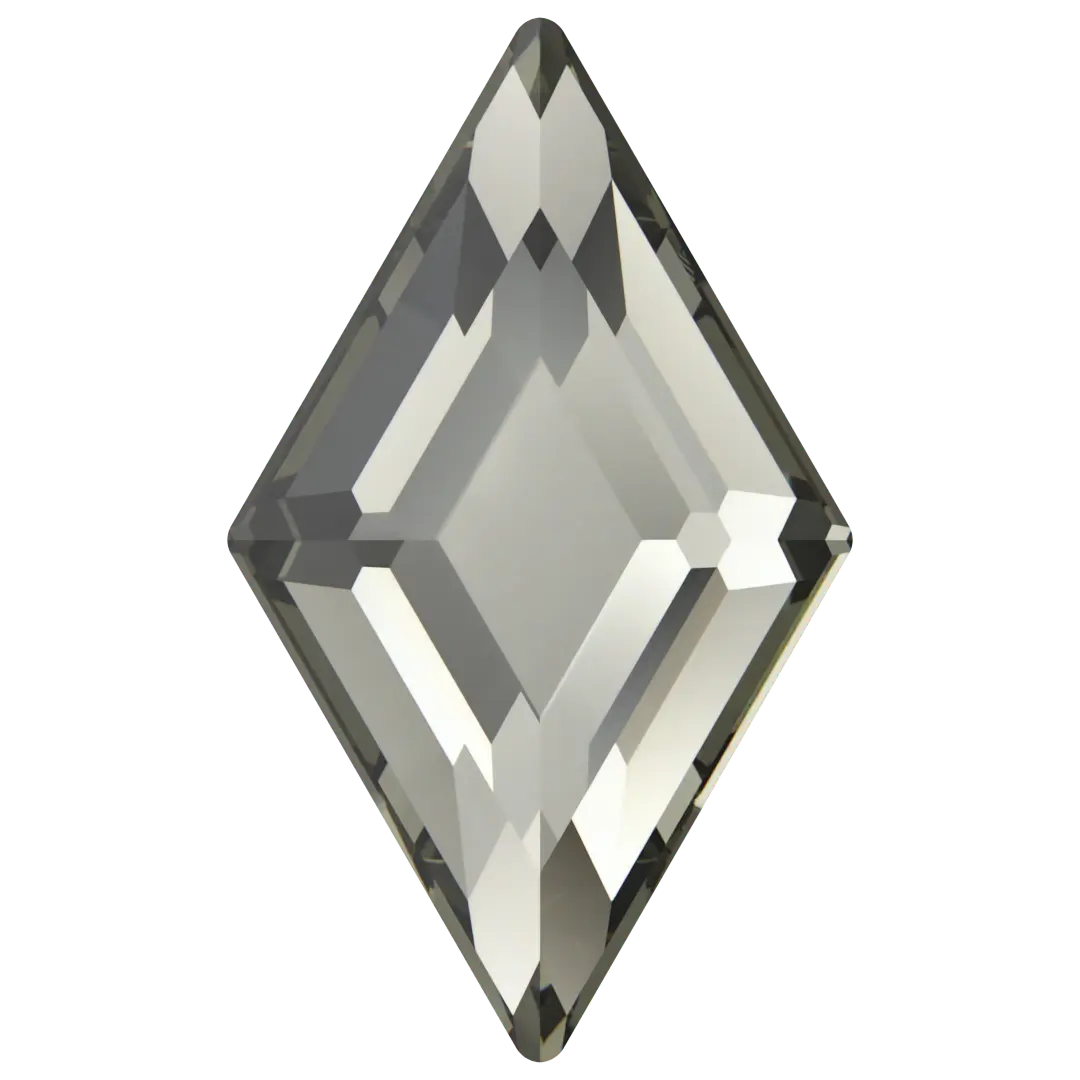 Serinity Hotfix Flat Back Crystals Diamond (2773) Black Diamond - Bluestreak Crystals