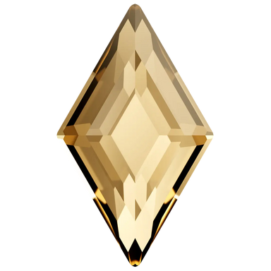 Serinity Hotfix Flat Back Crystals Diamond (2773) Crystal Golden Shadow - Bluestreak Crystals