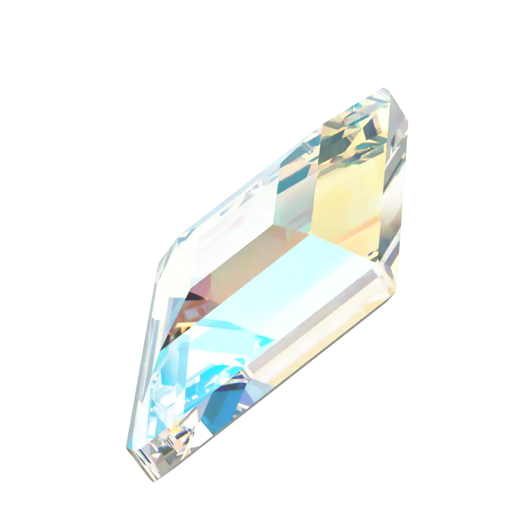 Serinity Hotfix Flat Back Crystals Diamond (2773) Crystal Shimmer - Bluestreak Crystals