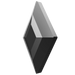 Serinity Hotfix Flat Back Crystals Diamond (2773) Jet Hematite - Bluestreak Crystals
