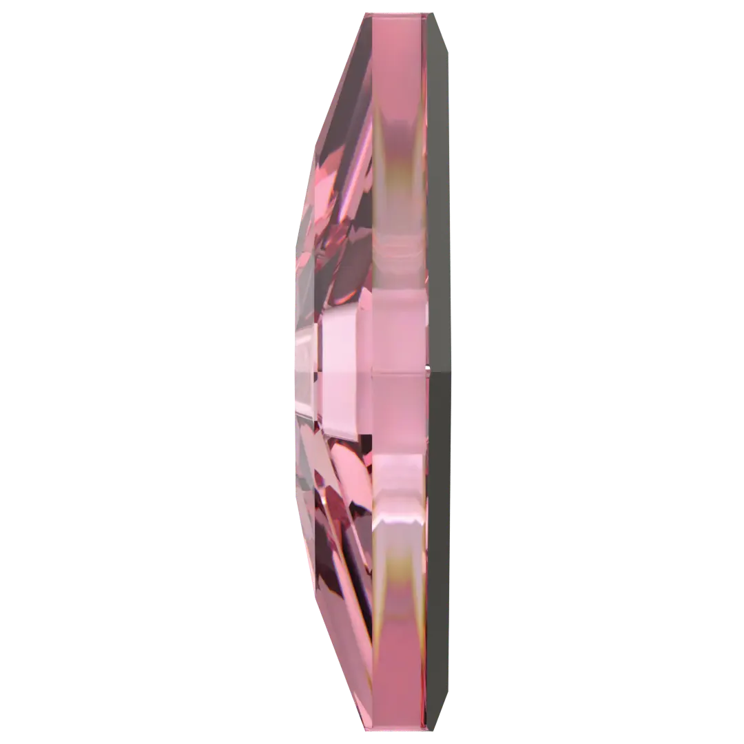 Serinity Hotfix Flat Back Crystals Diamond (2773) Light Rose - Bluestreak Crystals