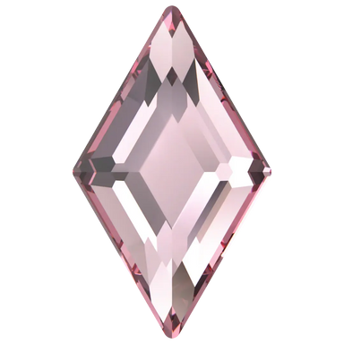 Serinity Hotfix Flat Back Crystals Diamond (2773) Light Rose - Bluestreak Crystals