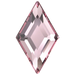 Serinity Hotfix Flat Back Crystals Diamond (2773) Light Rose - Bluestreak Crystals