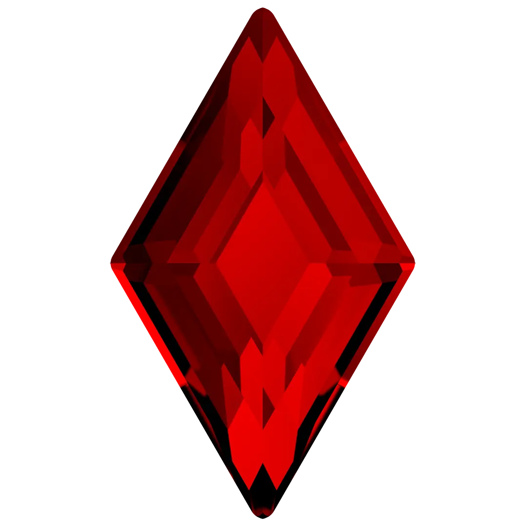 Serinity Hotfix Flat Back Crystals Diamond (2773) Light Siam - Bluestreak Crystals