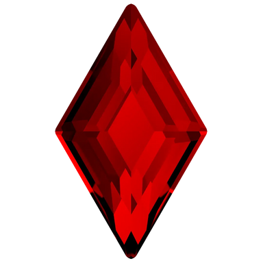 Serinity Hotfix Flat Back Crystals Diamond (2773) Light Siam - Bluestreak Crystals