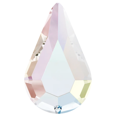 Serinity Hotfix Flat Back Crystals Drop (2300) Crystal AB - Bluestreak Crystals