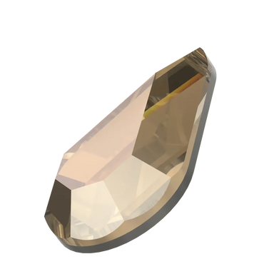 Serinity Hotfix Flat Back Crystals Drop (2300) Crystal Bronze - Bluestreak Crystals