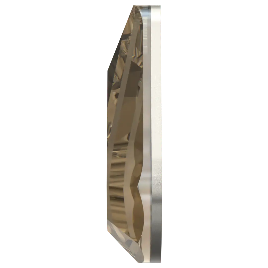 Serinity Hotfix Flat Back Crystals Drop (2300) Crystal Bronze - Bluestreak Crystals