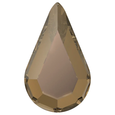 Serinity Hotfix Flat Back Crystals Drop (2300) Crystal Bronze - Bluestreak Crystals