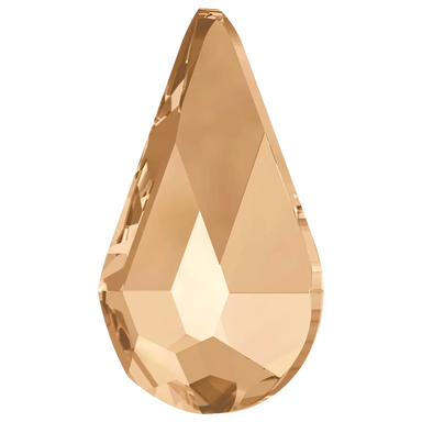 Serinity Hotfix Flat Back Crystals Drop (2300) Crystal Golden Shadow - Bluestreak Crystals