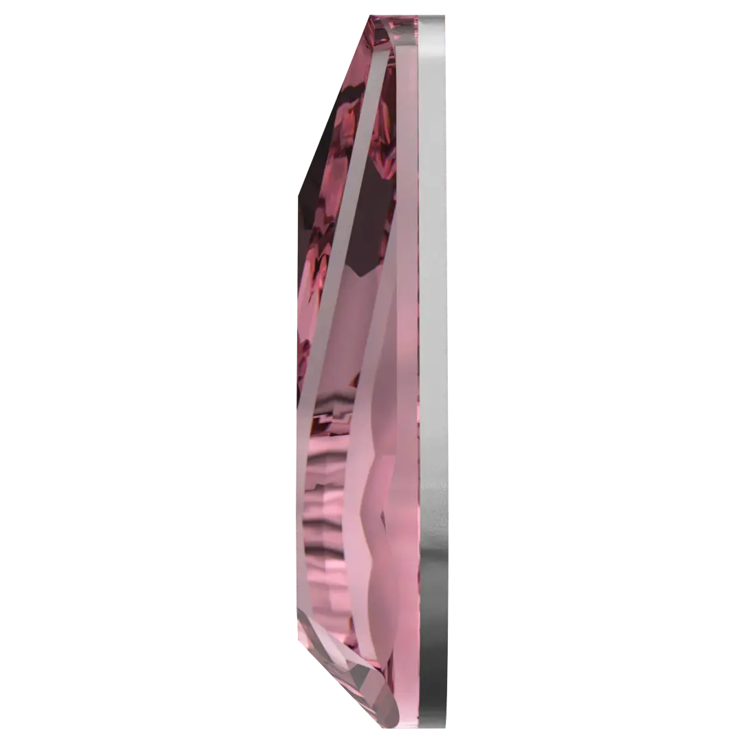 Serinity Hotfix Flat Back Crystals Drop (2300) Light Rose - Bluestreak Crystals
