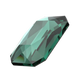 Serinity Hotfix Flat Back Crystals Emerald Cut (2602) Emerald - Bluestreak Crystals