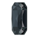 Serinity Hotfix Flat Back Crystals Emerald Cut (2602) Graphite - Bluestreak Crystals