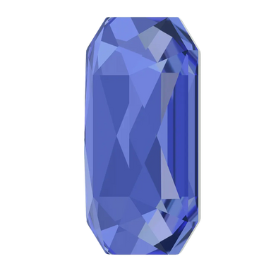Serinity Hotfix Flat Back Crystals Emerald Cut (2602) Sapphire - Bluestreak Crystals
