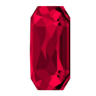 Serinity Hotfix Flat Back Crystals Emerald Cut (2602) Scarlet - Bluestreak Crystals