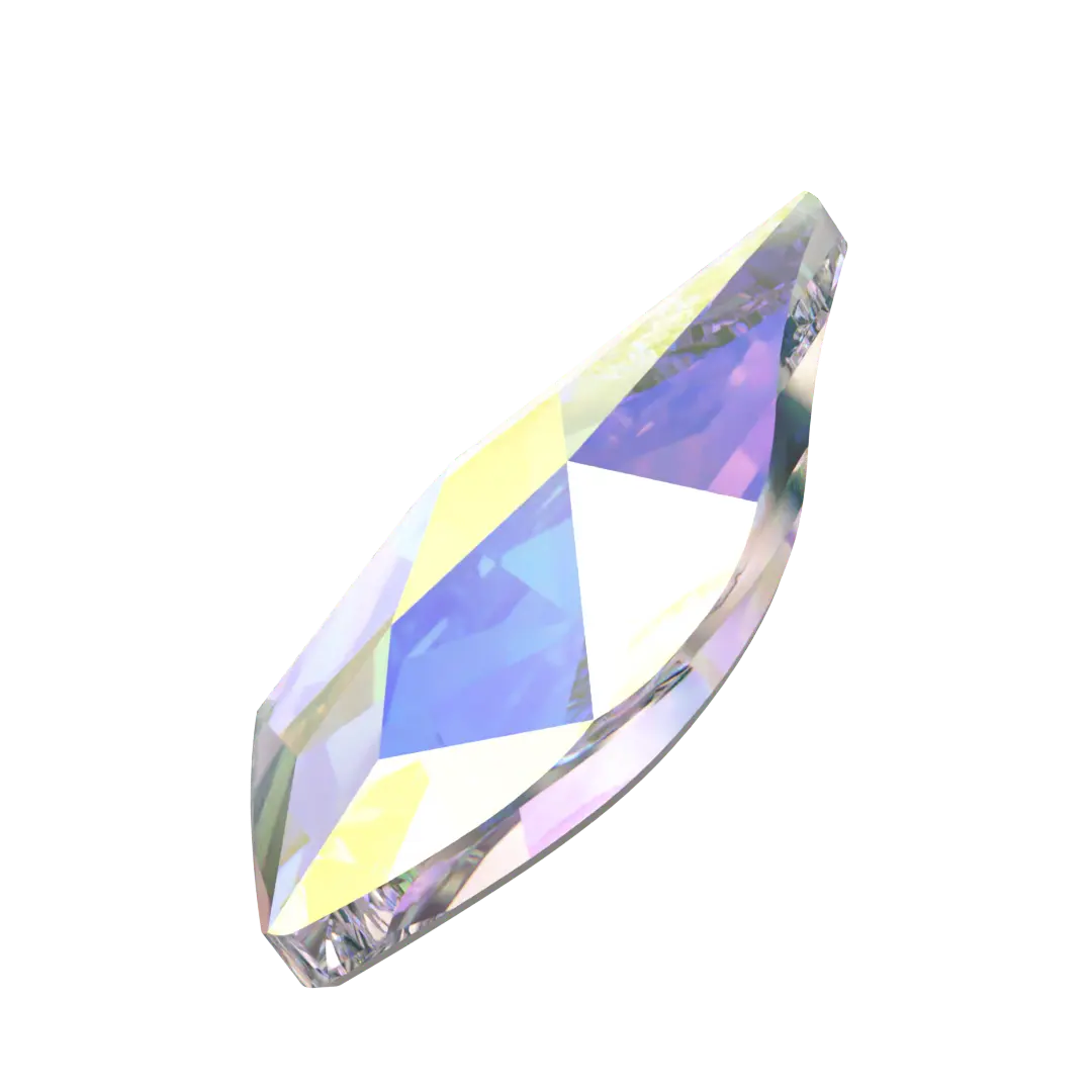 Serinity Hotfix Flat Back Crystals Flame (2205) Crystal AB - Bluestreak Crystals