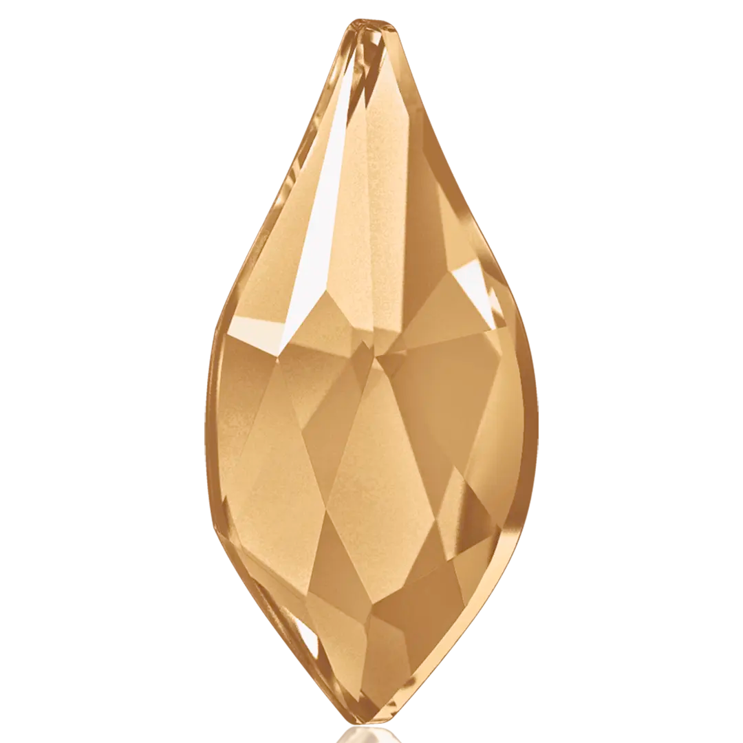 Serinity Hotfix Flat Back Crystals Flame (2205) Crystal Golden Shadow - Bluestreak Crystals