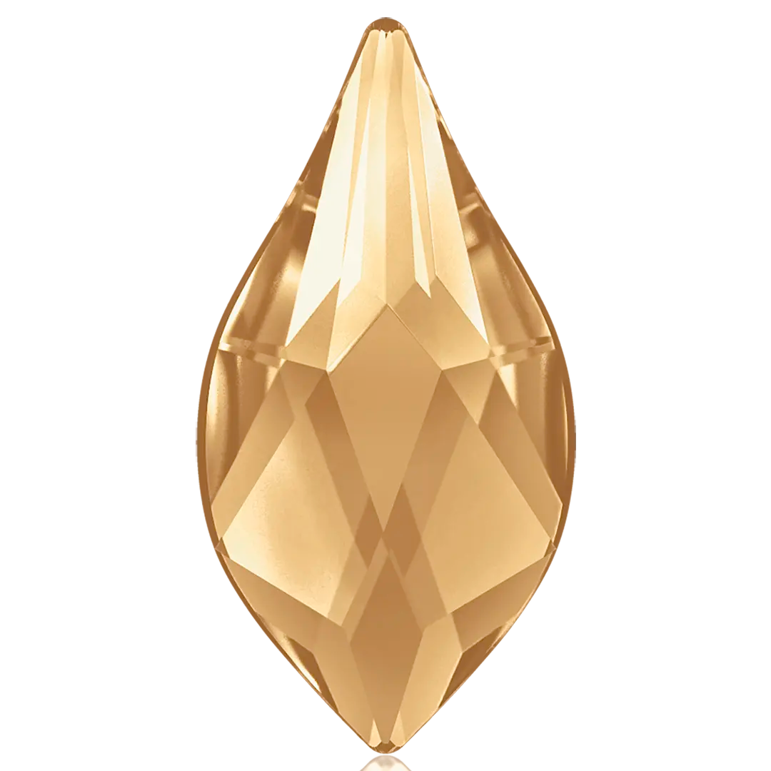 Serinity Hotfix Flat Back Crystals Flame (2205) Crystal Golden Shadow - Bluestreak Crystals