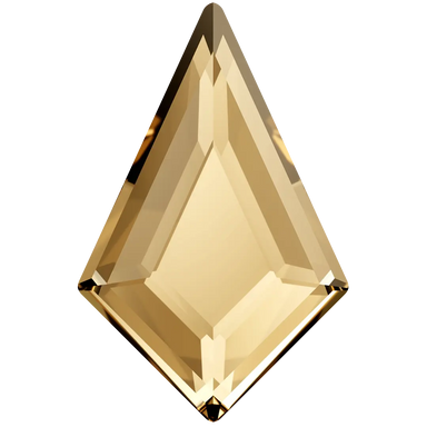 Serinity Hotfix Flat Back Crystals Kite (2771) Crystal Golden Shadow - Bluestreak Crystals