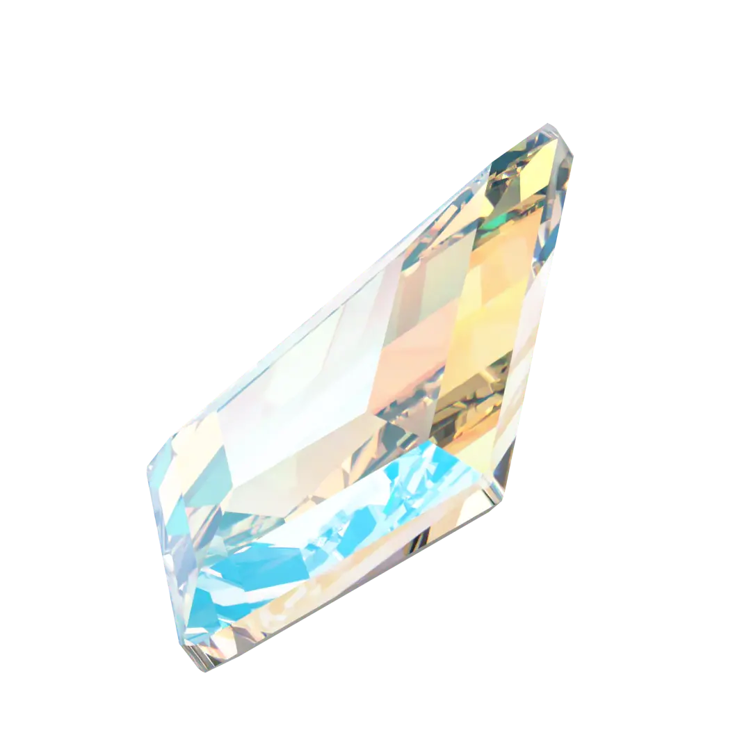 Serinity Hotfix Flat Back Crystals Kite (2771) Crystal Shimmer - Bluestreak Crystals