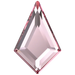 Serinity Hotfix Flat Back Crystals Kite (2771) Light Rose - Bluestreak Crystals