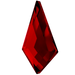 Serinity Hotfix Flat Back Crystals Kite (2771) Light Siam - Bluestreak Crystals