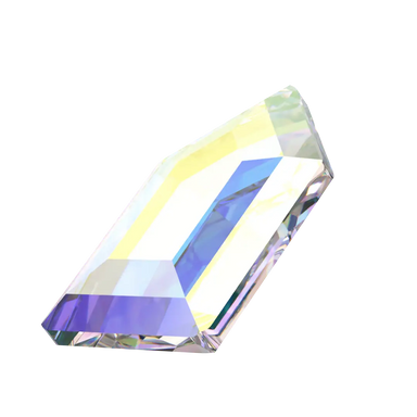 Serinity Hotfix Flat Back Crystals Large Pentagon (2774) Crystal AB - Bluestreak Crystals