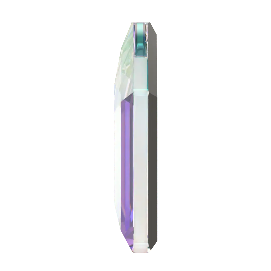 Serinity Hotfix Flat Back Crystals Large Pentagon (2774) Crystal AB - Bluestreak Crystals