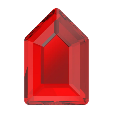 Serinity Hotfix Flat Back Crystals Large Pentagon (2774) Light Siam - Bluestreak Crystals