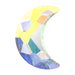 Serinity Hotfix Flat Back Crystals Moon (2813) Crystal AB - Bluestreak Crystals