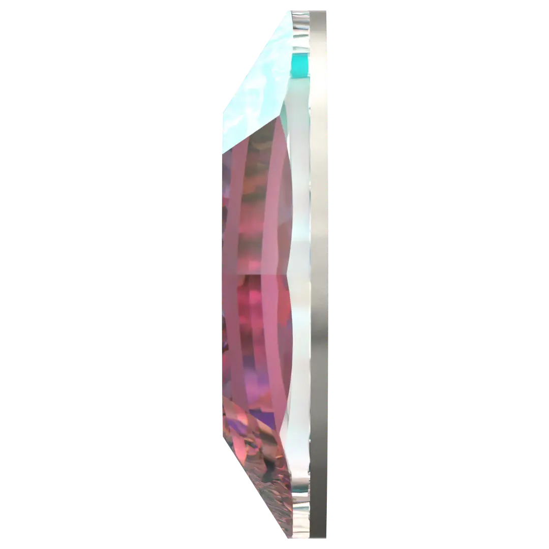 Serinity Hotfix Flat Back Crystals Navette (2200) Crystal AB - Bluestreak Crystals