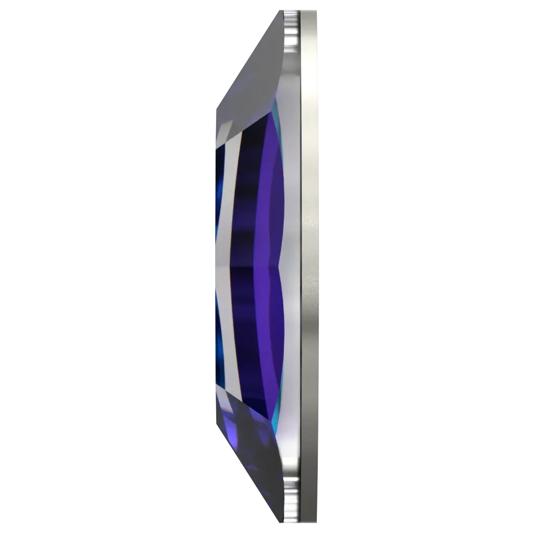 Serinity Hotfix Flat Back Crystals Navette (2200) Crystal Bermuda Blue - Bluestreak Crystals