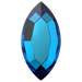 Serinity Hotfix Flat Back Crystals Navette (2200) Crystal Bermuda Blue - Bluestreak Crystals