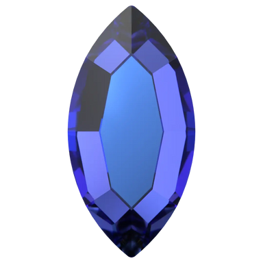 Serinity Hotfix Flat Back Crystals Navette (2200) Crystal Heliotrope - Bluestreak Crystals