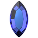 Serinity Hotfix Flat Back Crystals Navette (2200) Crystal Heliotrope - Bluestreak Crystals