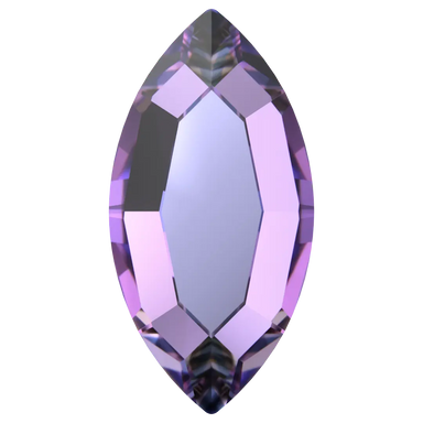 Serinity Hotfix Flat Back Crystals Navette (2200) Crystal Vitrail Light - Bluestreak Crystals