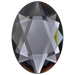 Serinity Hotfix Flat Back Crystals Oval (2603) Graphite - Bluestreak Crystals