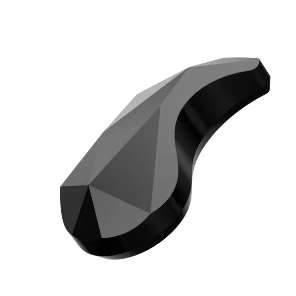 Serinity Hotfix Flat Back Crystals Paisley X (2364) Jet - Bluestreak Crystals