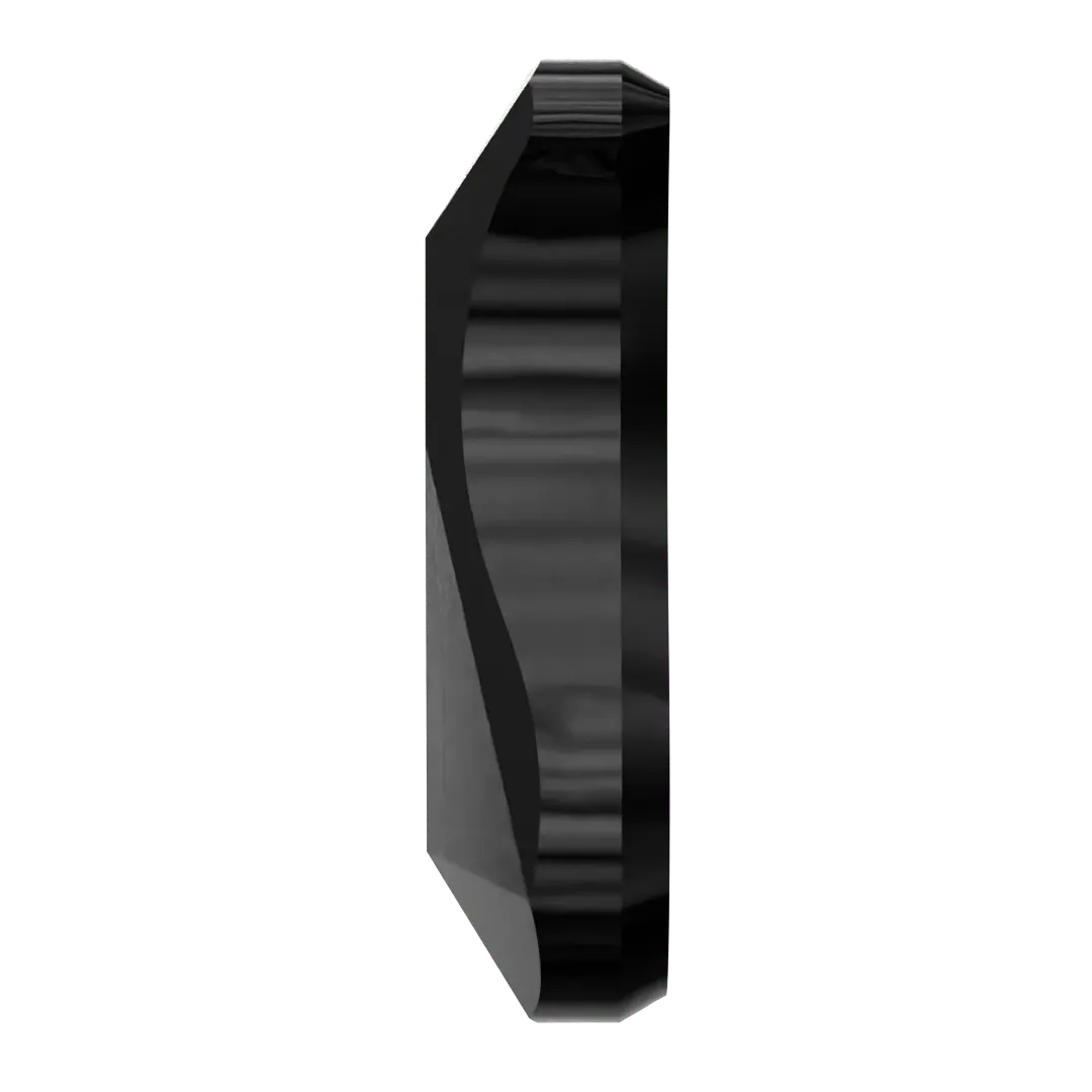 Serinity Hotfix Flat Back Crystals Paisley X (2364) Jet - Bluestreak Crystals