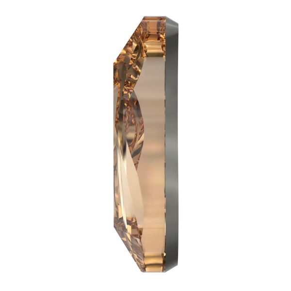 Serinity Hotfix Flat Back Crystals Paisley X (2364) Light Colorado Topaz - Bluestreak Crystals