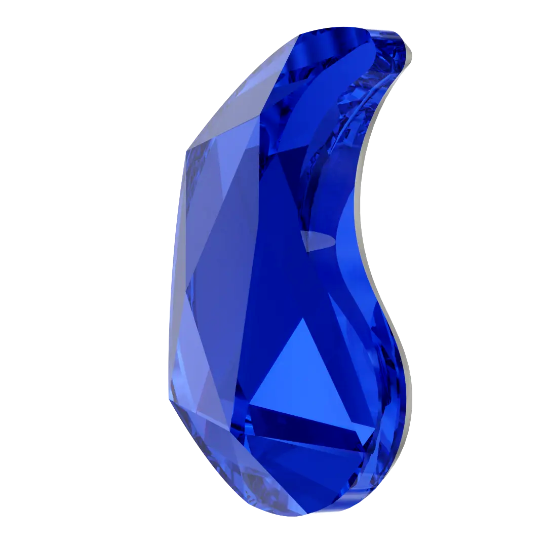 Serinity Hotfix Flat Back Crystals Paisley X (2364) Majestic Blue - Bluestreak Crystals